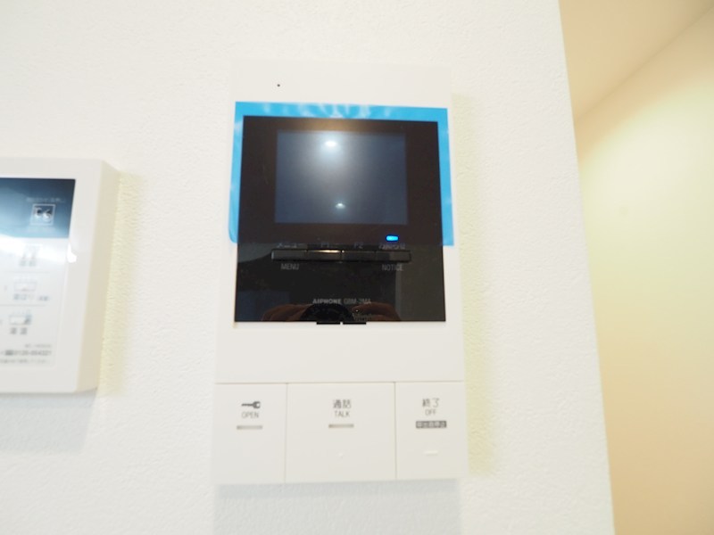 セキュリティ　TVモニタ付きで安心です。