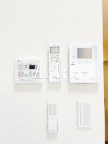 セキュリティ　モニター付きインターホンです。
