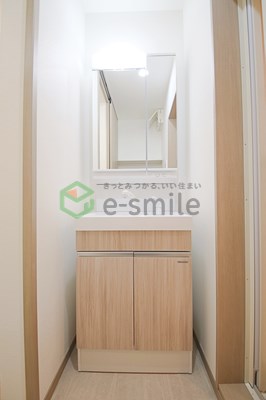 洗面設備　同建築会社の別物件の写真です※参考まで