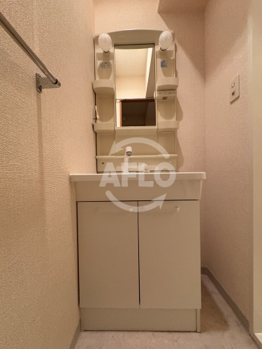 洗面設備　エルロード住吉7号館　独立洗面台