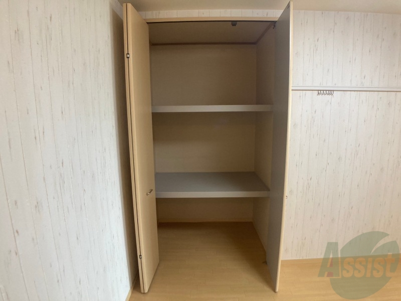 収納　収納もバッチリあるのでお部屋が片付きますよ！