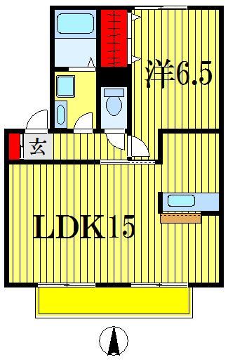 アークヒルズJの間取り写真