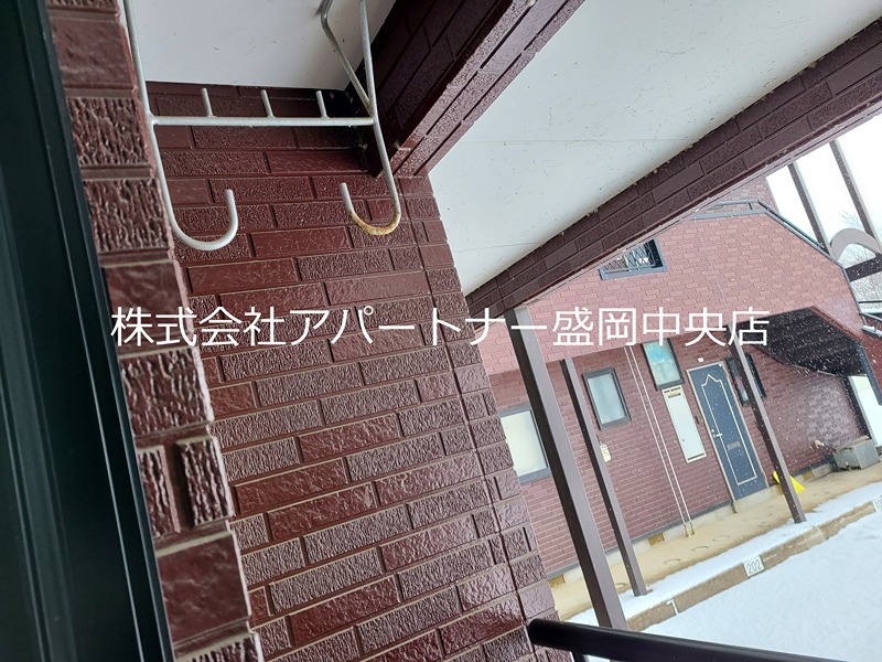 バルコニー　※写真は101です。