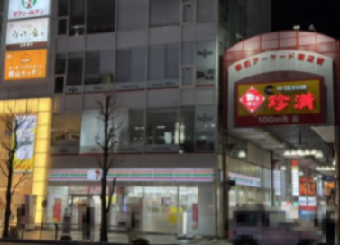 コンビニ　セブンイレブン 郡山駅前アーケード店（コンビニ）まで858m