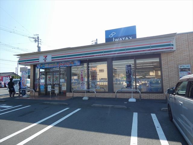 コンビニ　セブン－イレブン磐田見付店（コンビニ）まで377m