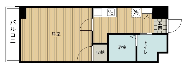 U-ro勝山の間取り写真