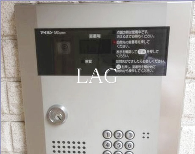 セキュリティ　オートロックになります。