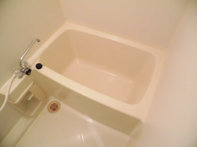 バス・シャワールーム　ゆったりサイズのお風呂です。