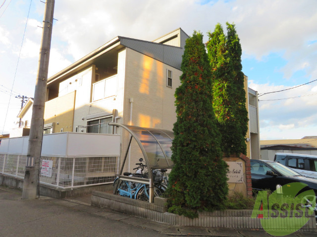 建物外観　仙台市青葉区旭ヶ丘「メゾンドゥソレイユ」