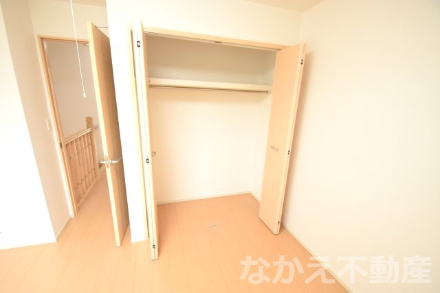 収納　大きなスペースがあり、収納には困りません