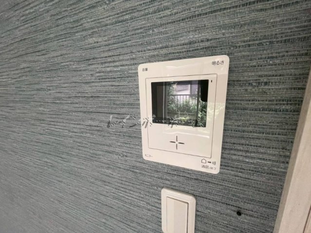 セキュリティ　モニタ付インターホンです