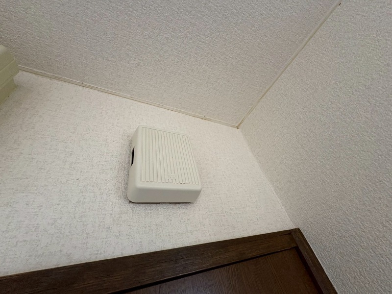 セキュリティ　来客時にはこちらのチャイムが鳴りますよ。