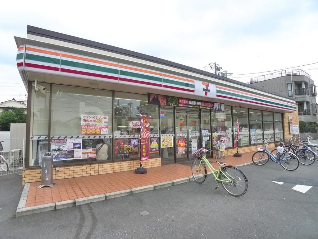 コンビニ　セブンイレブン葛飾南水元4丁目店（コンビニ）まで680m