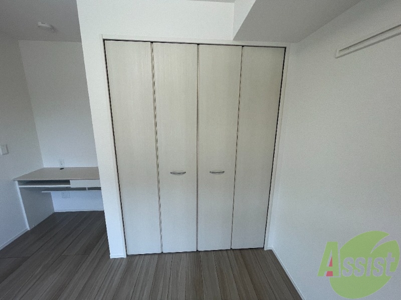 収納　ここに収納があります。収納があると部屋が広く使えます。