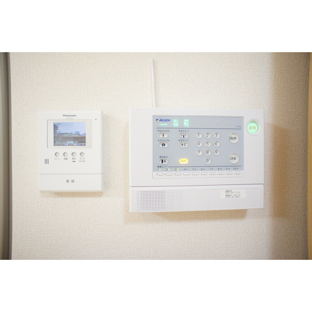 セキュリティ　不意の来客にも安心