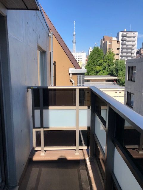 バルコニー　別タイプ部屋　参考写真です
