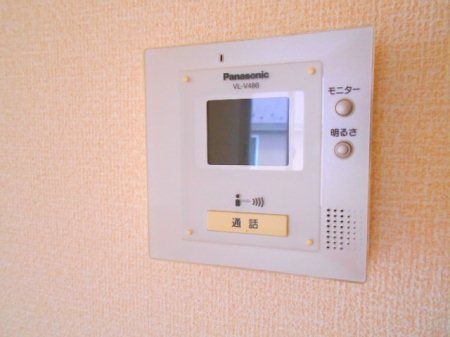 セキュリティ　モニタ付インターホンです。