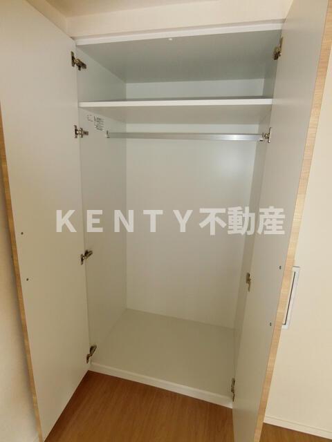 収納　ちょっとした収納スペースも充実しています
