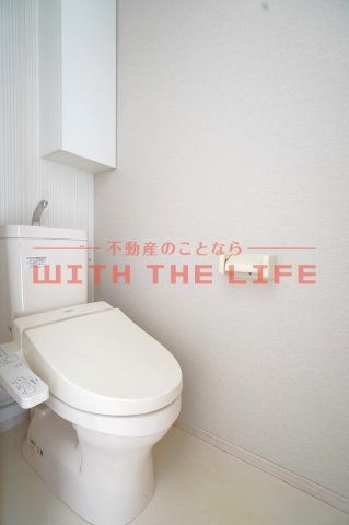 トイレ　ゆったりとした空間のトイレです