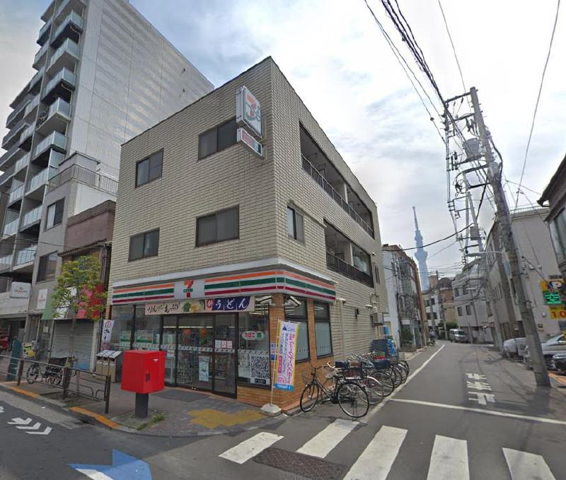 コンビニ　セブン-イレブン 浅草店（コンビニ）まで130m