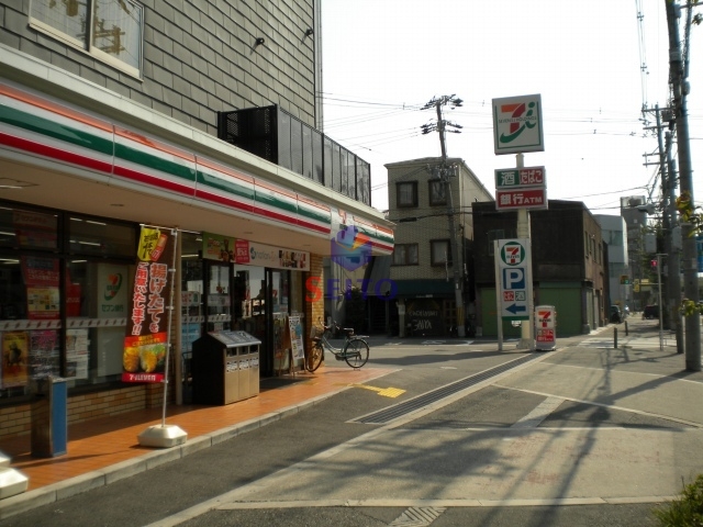 コンビニ　セブンイレブン大阪海老江２丁目店（コンビニ）まで406m