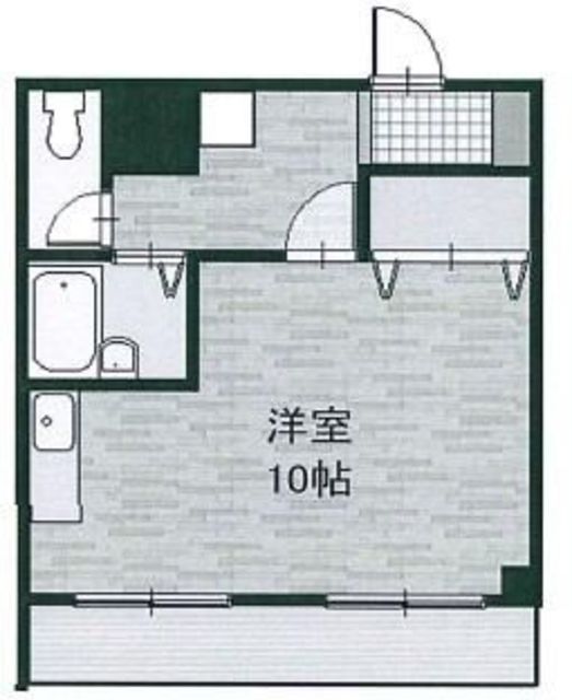 ＪＲ南武線 矢野口駅 徒歩2分 4階建 築38年の間取り写真
