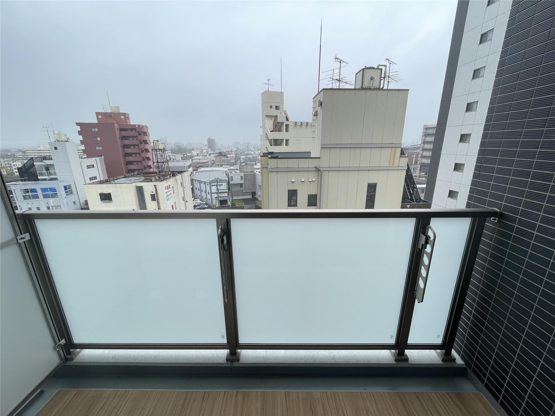 バルコニー　景観の良いバルコニーです