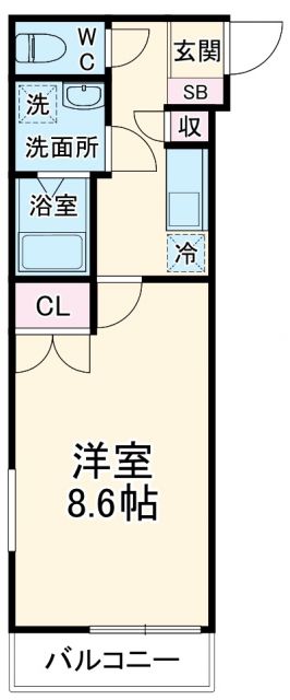 NAGINOBAの間取り写真