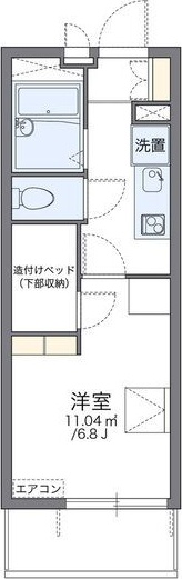 レオパレス塚口3番館の間取り写真