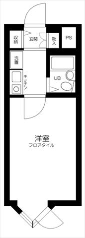 都営浅草線 戸越駅 徒歩6分 4階建 築31年の間取り写真