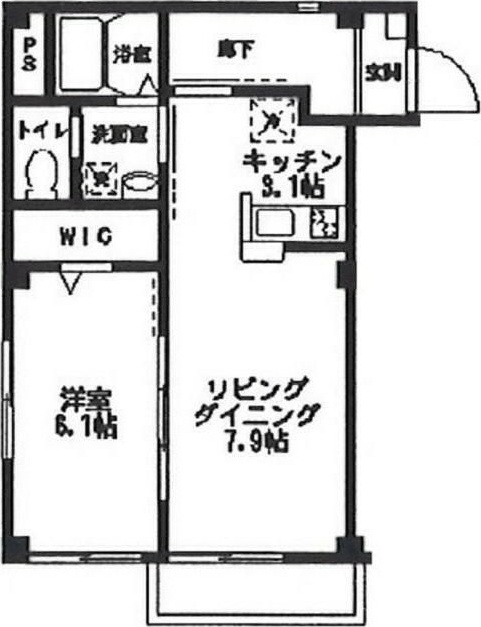 ルミナス クレの間取り写真