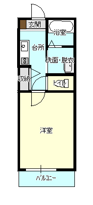 ボヌール川越の間取り写真
