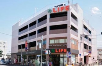 スーパー　ライフ 練馬中村北店（スーパー）まで424m