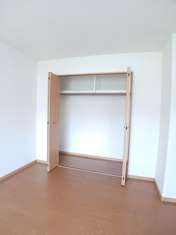 収納　たっぷりとした収納スペースです