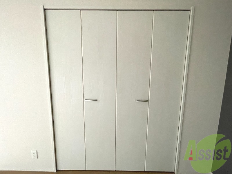 収納　ここに収納があります。収納があると部屋が広く使えます。