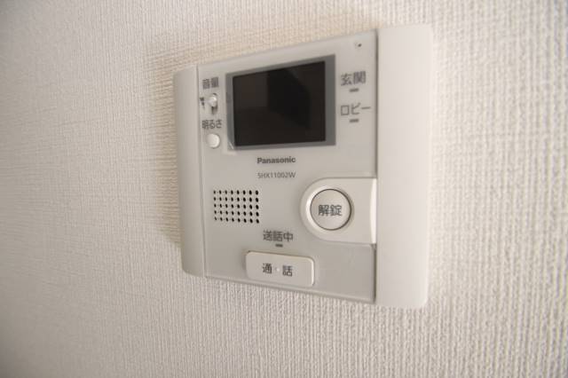 セキュリティ　ＴＶモニター付きで来客者がわかり安心です。