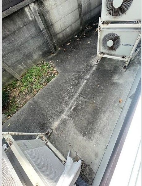 バルコニー　落ち着いた時間を過ごせるバルコニーです