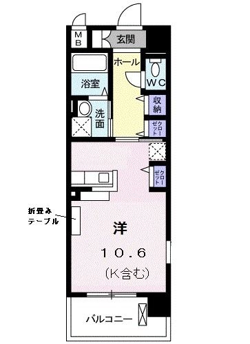 東武東上線 成増駅 徒歩6分 4階建 築17年の間取り写真