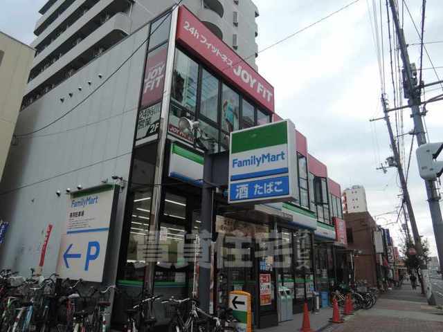 コンビニ　ファミリーマート　新深江駅前（コンビニ）まで282m