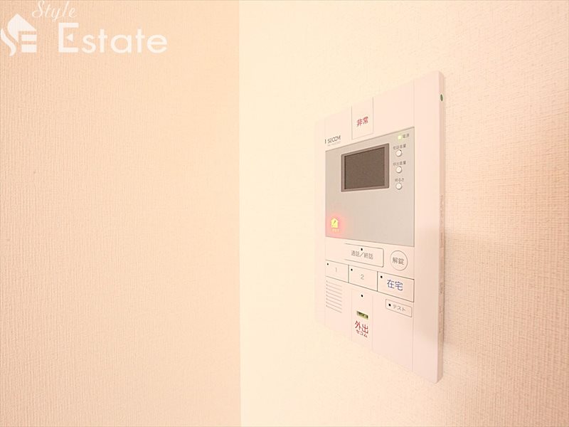 セキュリティ　モニター付きインターホン