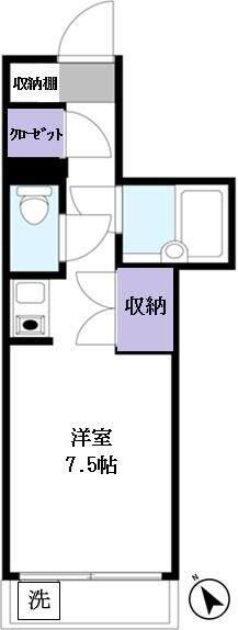 エクセレントコート東六郷の間取り写真
