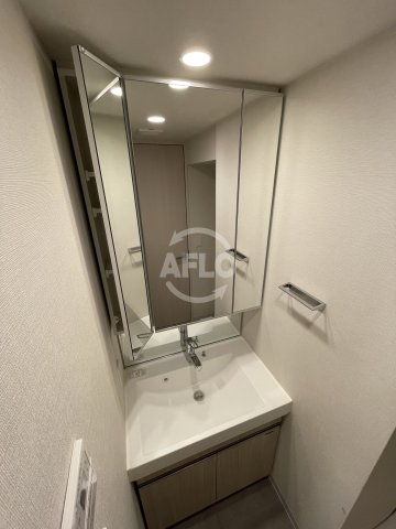 洗面設備　アーバネックス京町堀　独立洗面台