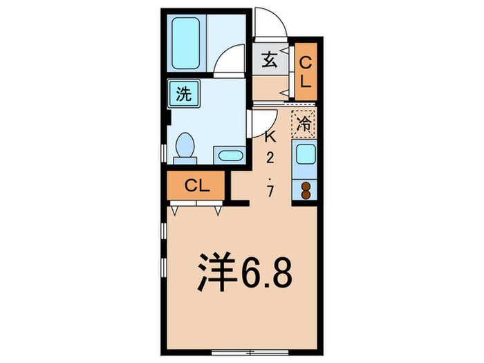 J.CRESTの間取り写真