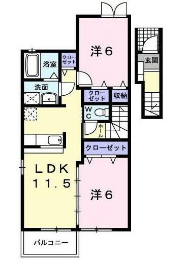 ガーデンプレイス常盤平の間取り