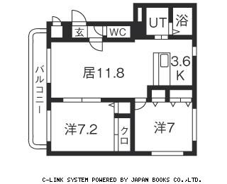 モンテローザの間取り