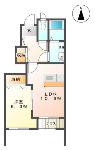 フェリーチェ・ローザの間取り