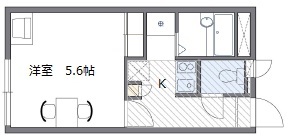 レオパレス横路の間取り