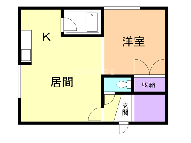 ＭＫハイツIの間取り