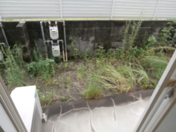 バルコニー　庭　同仕様