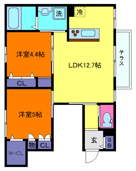 Lazos Mikageの間取り